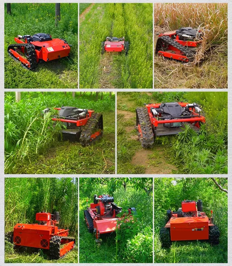 Automatic Tractor Robot Lawn Mower Grass Cutting Machine by Rubber Product Making Machinery