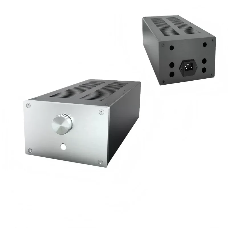 140*90*311mm All Aluminium Power Amplifier Chassis suitable for power amplifiers, preamplifiers and power supplies