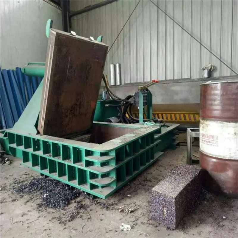 Customized Hydraulic Scrap Steel Metal Baling Machine Press Aluminum Cans Scrap Iron Compress Metal Baler