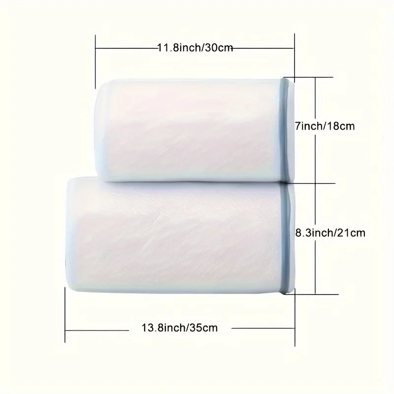 2 قطعة أكياس غسل الأحذية أكياس الغسيل الأحذية حذاء رياضة شبكة غسل حقيبة التنظيف السفر منظمة الحقيبة للأحذية الرياضية احذية الجري #3