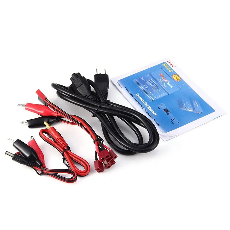 IMAX B6 AC 80W B6AC Oplader Dual Power Professionele Balans Ontlader voor Li-ion Nimh Nicd 2-6S RC Lipo Batterij
