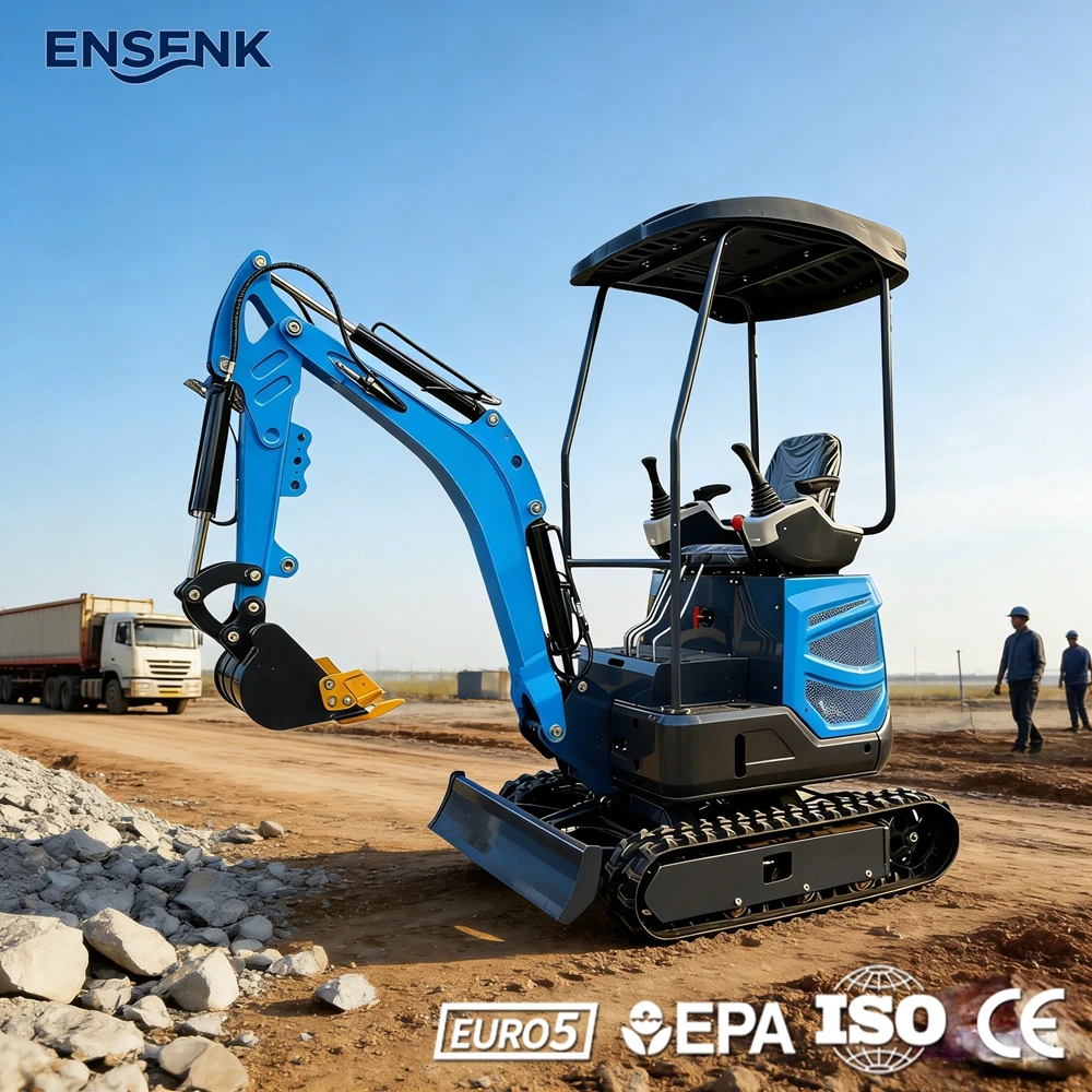 

Мини-экскаватор 0.8-2.5 тонны, дизельный двигатель, EPA Euro 5, CE, многофункциональный, быстрая доставка