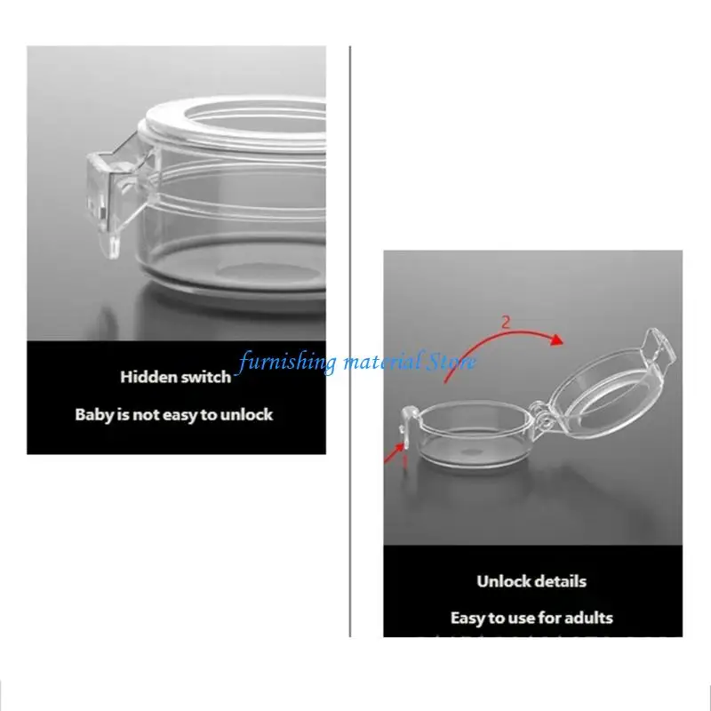 

Y5GD 10lots Household Essential Door Knob Safety Cover Prevents Child Accidents