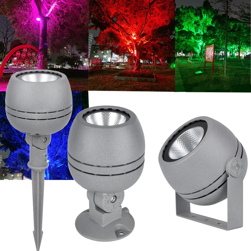 

Новая светодиодная лампа COB Spike Gazon 10 Вт 20 Вт 25 Вт 30 Вт 40 Вт для улицы Tuinverlichting Waterdichte Verlichting Led tuin Pad Spots 110 В 220 В 24 В