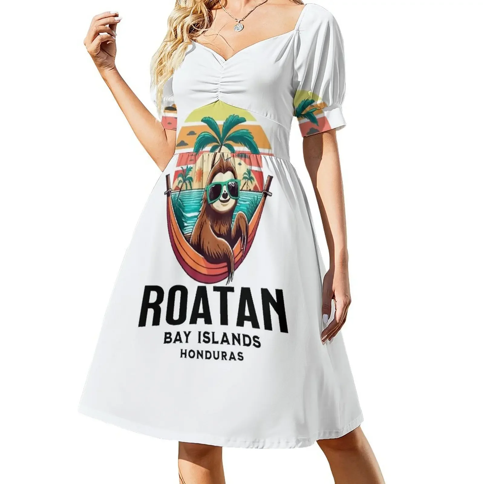 Roatan Bay Island Honduras Sleeveless Dress women's dresses luxury Dance dresses Dress