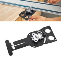 Adjustable Track Saw 90 Degree Angle Aluminum Alloy Sturdy High Performance Guide System Guide Rail Square for Home Carpentry