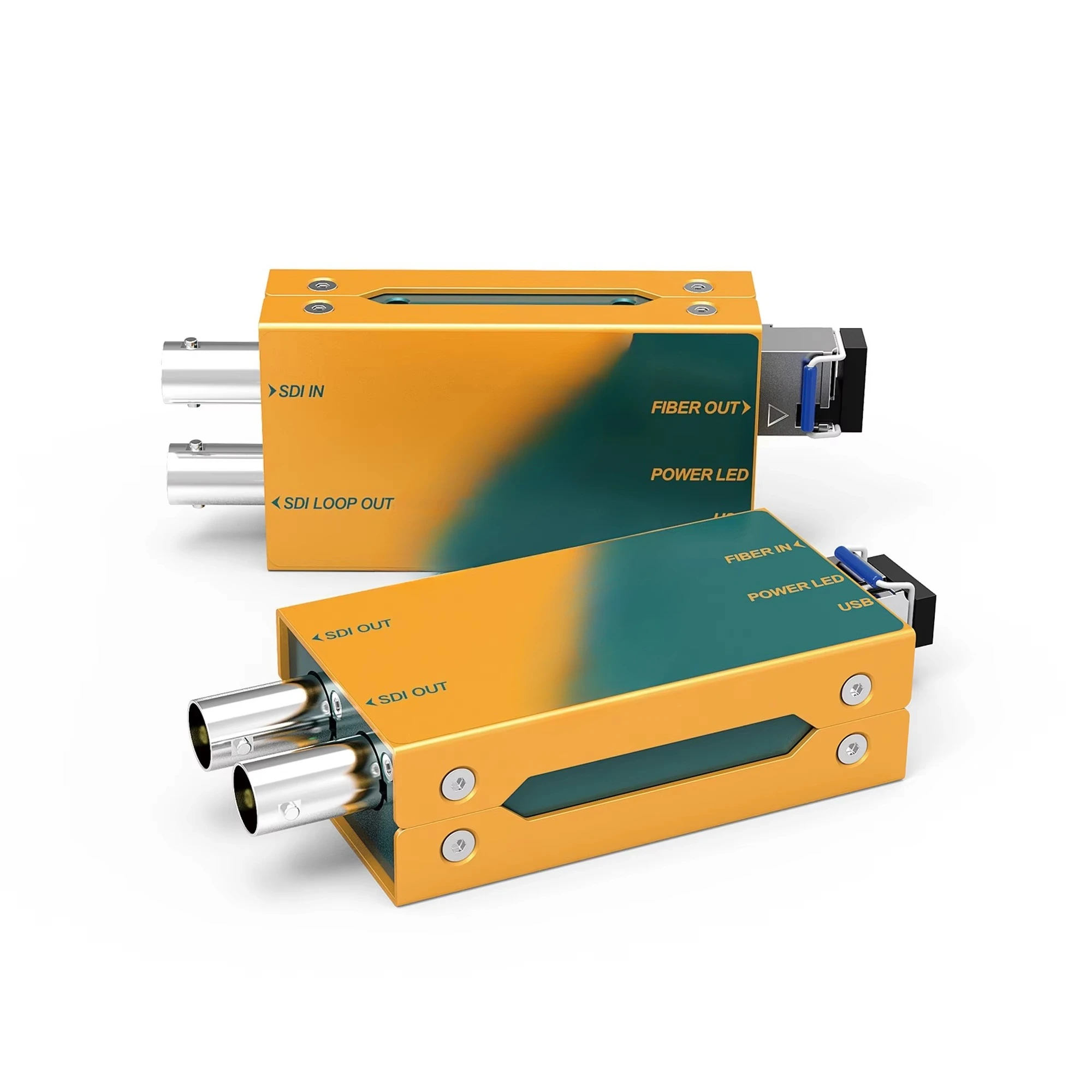 

Конвертер видеосплиттера 12G/6G/3G-SDI оптоволоконный расширитель одномодовый передатчик SFP приемник до 4K 0-10 км