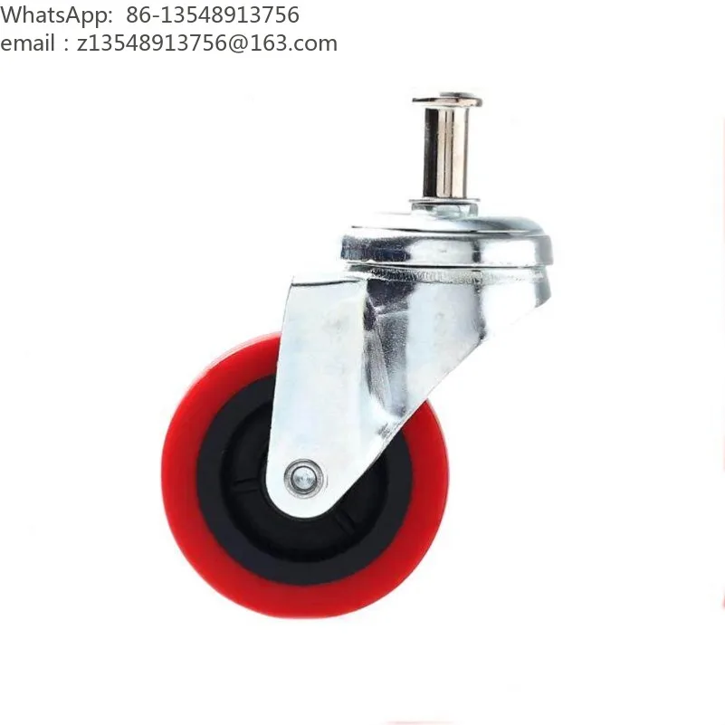 PP Swivel Caster 2 Inch 2.5 Inch Replacement Wheels for Auto Repair Creepers & Stool, Wear Resistant PP Casters  4Price
