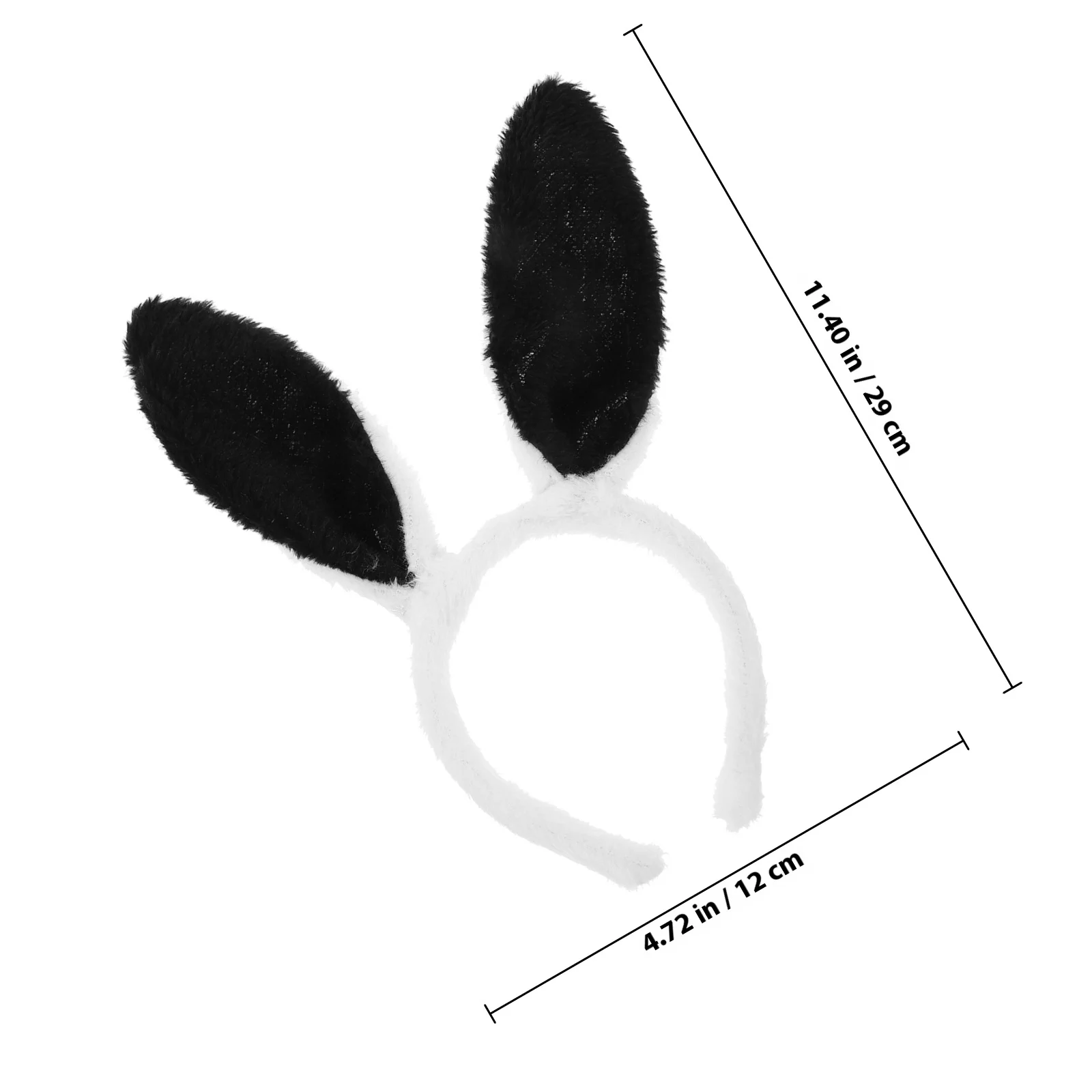 Conjunto de accesorios de disfraz de niña conejito para adulto, diadema con Orejas de conejo, pajarita, cola para fiesta temática, actuación de sesión de fotos, 3 uds.