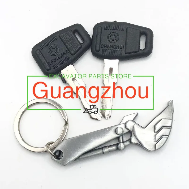 

for Liugong 5pcs Loader Accessories 30E 40B 50C 50CN 855 856 Electric Lock Ignition Key Excavator Engine Parts New