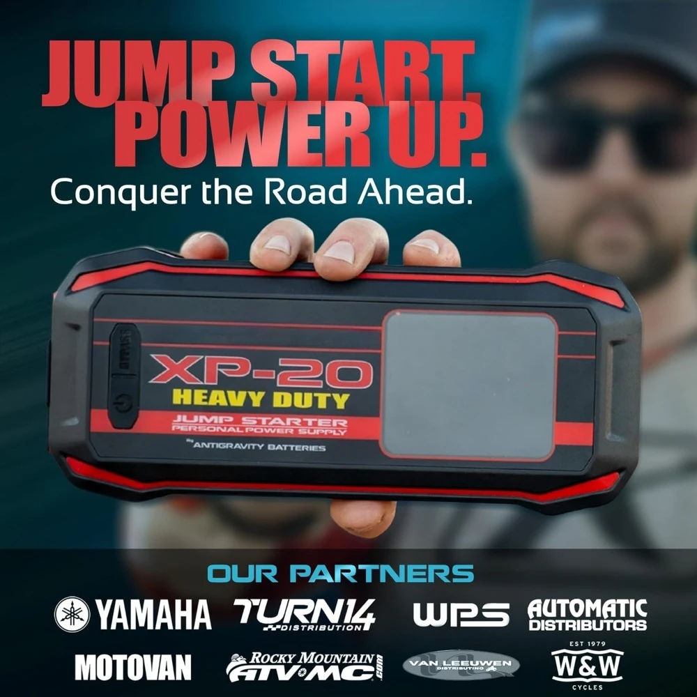 Heavy Duty Lithium Jump Starter Portable Power Supply Micro Start XP 20 HD