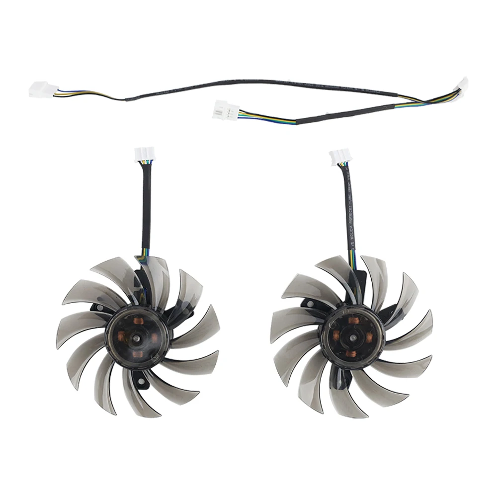 New 75mm PLD08010S12HH Cooler Fan For ZOTAC/MSI/Sapphire/NVIDIA GeForce GTX 550 560 660 670 680 750 760 970 R9 270X GPU Fan