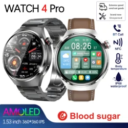 Huawei-reloj inteligente 4 Pro para hombre, accesorio de Pulsera Original con Pantalla AMOLED, Dial personalizado para responder llamadas, seguimiento de actividad deportiva, novedad de 2024