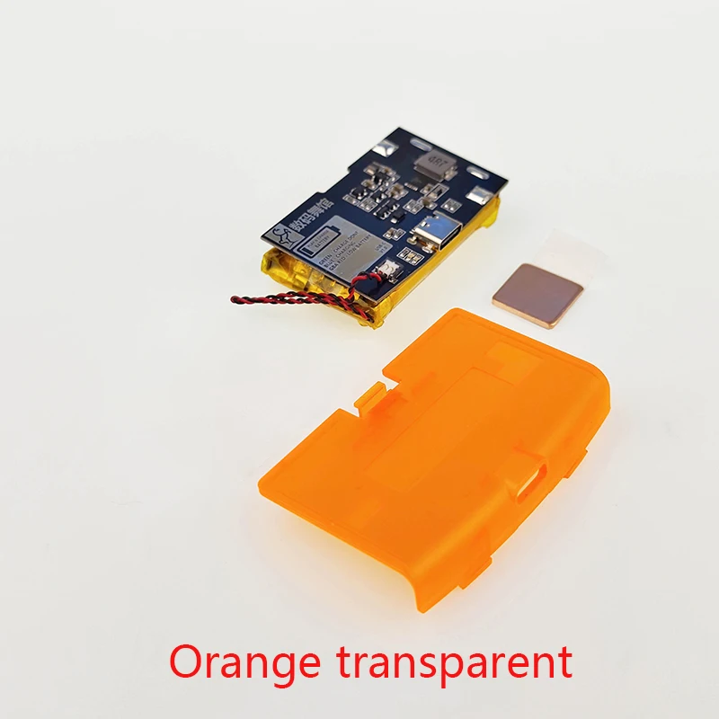 1800Mah Li-Ion Oplaadbare Batterijmodule Voor Game Boy Advance Voor Gba Highlight Met Type-C Oplaadpoort Batterijdeksel USB-C