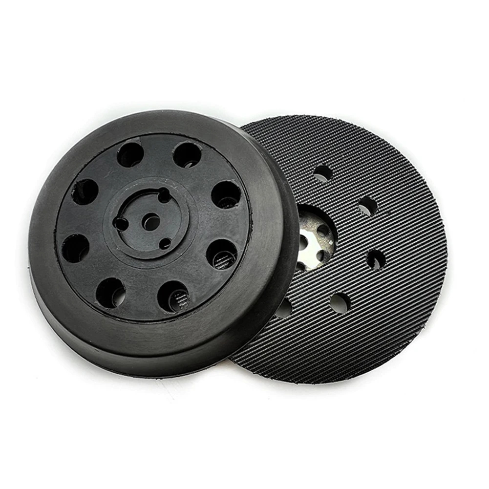 Polimento Elétrico Discos para Bosch Pex 125 Lixadeira Orbital Lixadeira Backing Pads Substituições Buracos Unhas