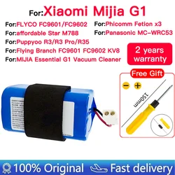 Original For Xiaomi Replacement Battery H18650CH-4S1P For XIOMI MIJIA Mi Robot Vacuum-Mop Essential G1 MJSTG1 SKV4136GL Batteria