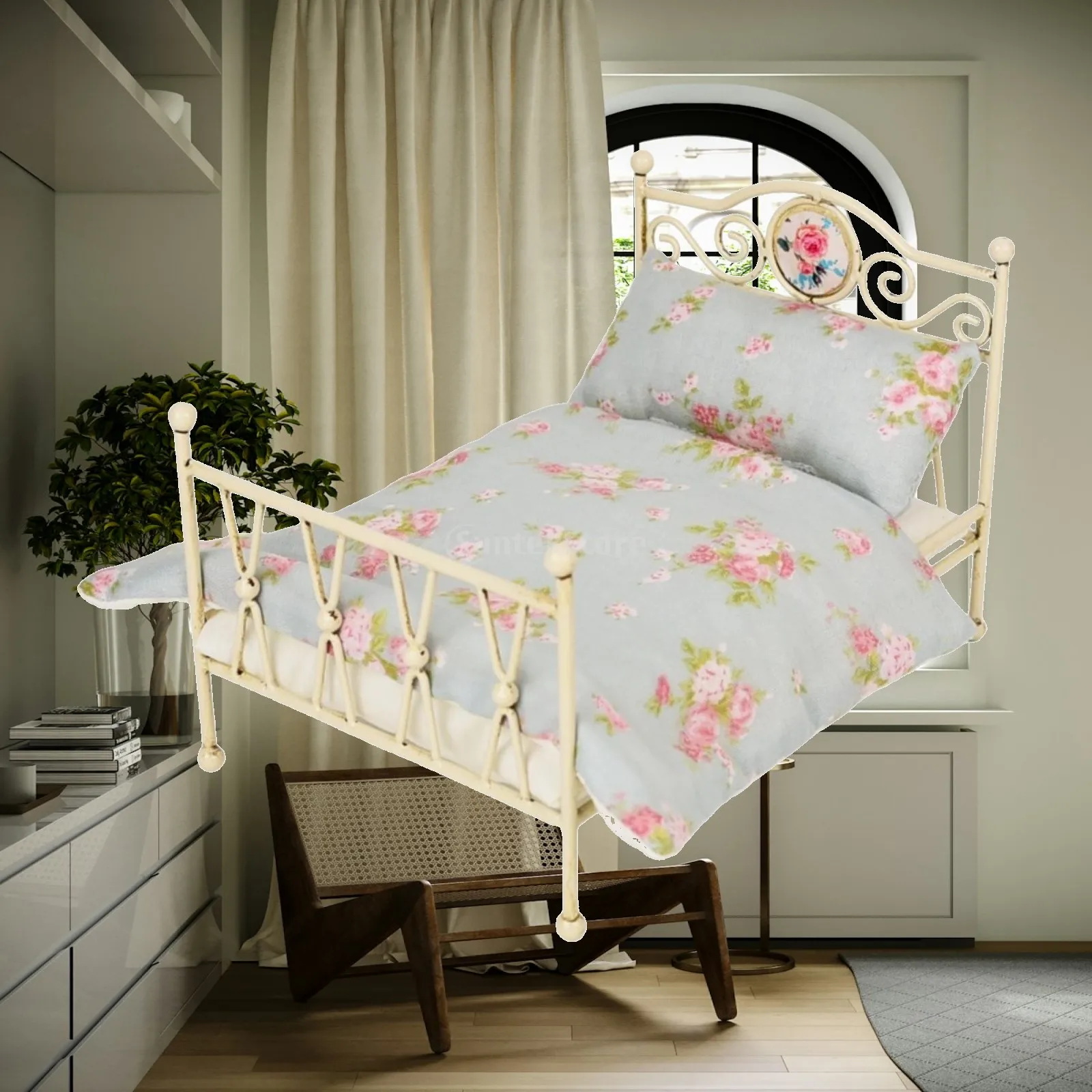 1-6-dollhouse-bed-diy-scene-accessories-dollhouse-decoration-accessories-dollhouse-miniature-bed-for-room-bedroom-decoration