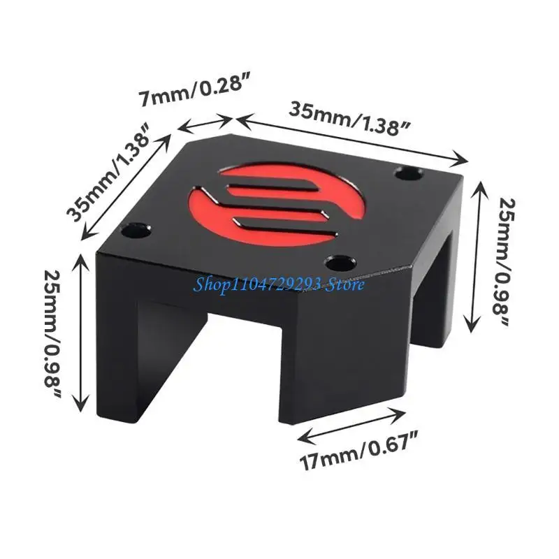 Y2GD All Metal Regla Right-Angage 15/20 Instalación instalación perfil para Voron V0 2.4 Micrón ensalada Rigrat Rigrat