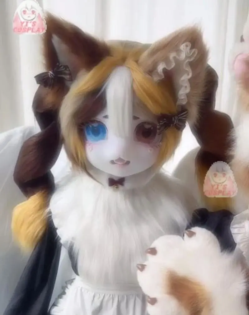 

Furry Head Customized Fursuit Cosplay Handmade Kigurumi Head Furry Custom Role Play Kigurumi Fursuit Headsets Beast