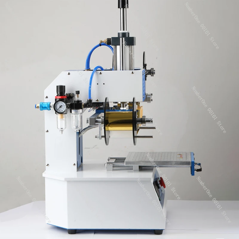 

Bronzing Machine Hot Stamping Machine pneumatic Embossing Machine with Hot Stamping Foil gilded paper HS foil for PVC Leather