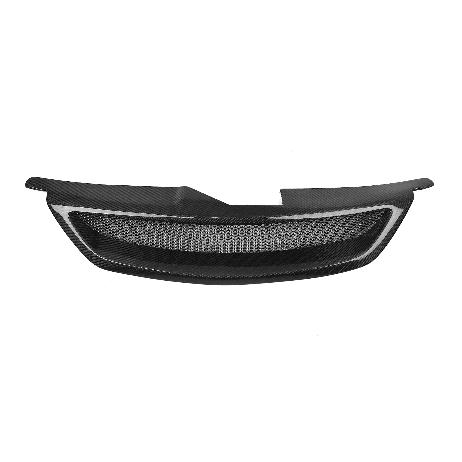 Front Grille Racing Grill For Mazda Protege5 MP3 2001-2003 Real Carbon Fiber/Fiberglass Upper Bumper Hood Mesh Grid