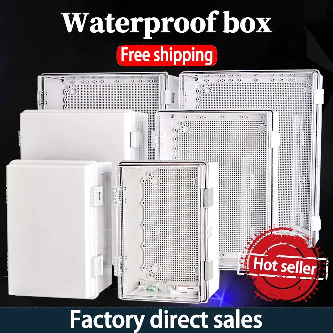 

Ip66 Abs ПК Шарнирный пластиковый корпус Водонепроницаемая электрическая распределительная коробка Водонепроницаемая уличная пластиковая коробка Распределительная коробка