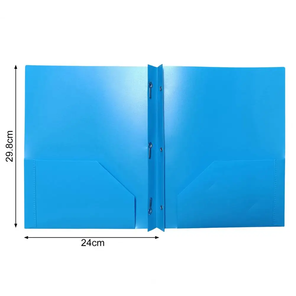 8Pcs Multicolor Plastic Folders Organize And Store Documents Versatile Folders Compact File Storage Solutions Document Holders