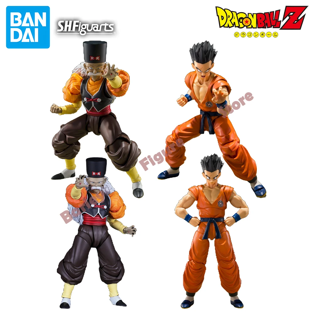 

Original Genuine Model BANDAI Dragon Ball S.H.Figuarts SHF Android 20 Yamcha Action Figure Boxed Collectible Model Toys Gifts