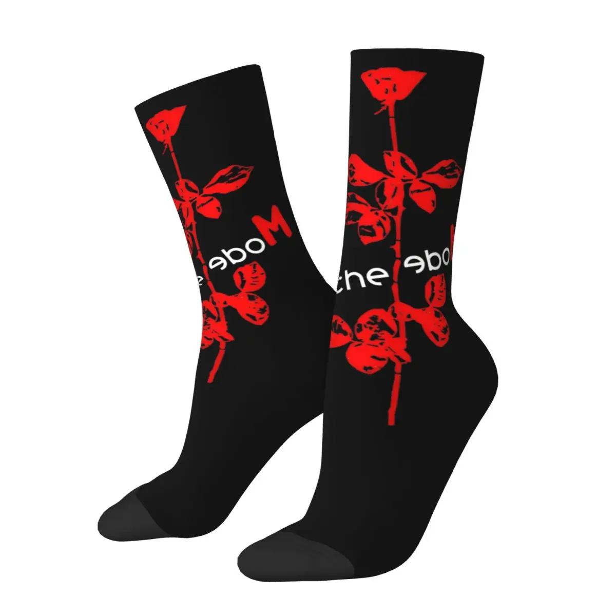 Depeche cool mode socken herbsts trümpfe retro männer mittel weiche socken grafische outdoor anti schweiß socken