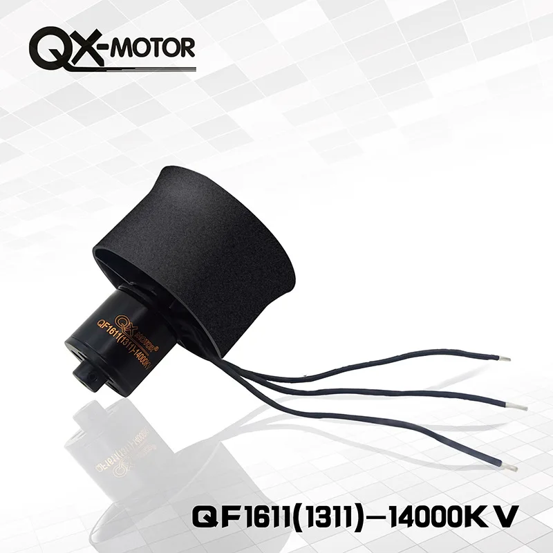 

30mm 6 Blades Ducted Fan EDF With QX-MOTOR QF1611 Brushless Motor 5000kv/6000kv/7000kv/14000kv