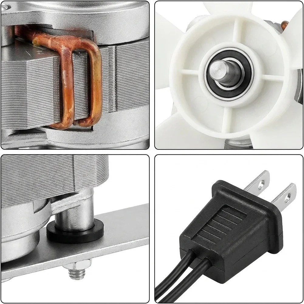 Bathroom For Fan Motor S99080199 Replacement 120V 80CFM for 512 512M 673 673C 8870 Silent Operation Copper Core