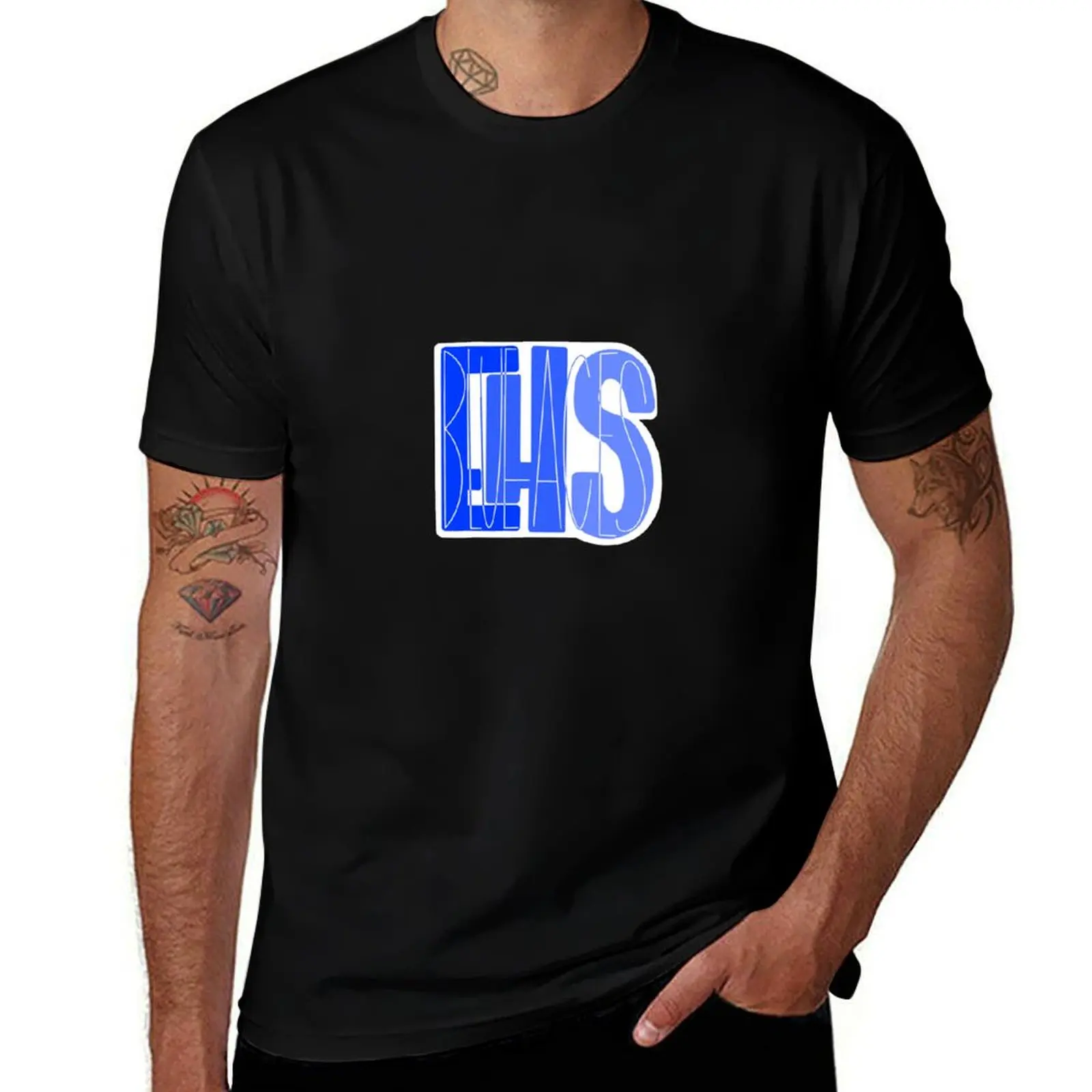 

EHS T-Shirt t shirt men 100% cotton luxury brand t shirts for man graphic cars T-Shirt
