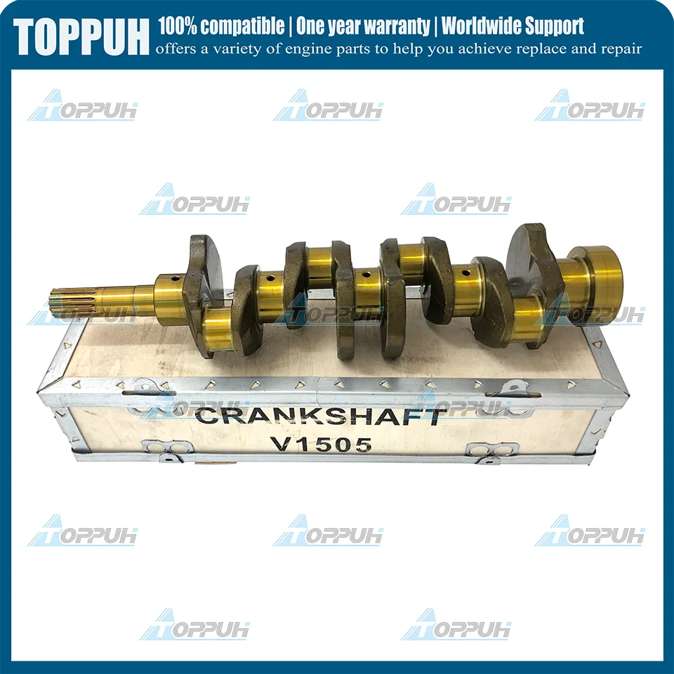 

V1505 Engine Crankshaft For Kubota V1505-E V1505T