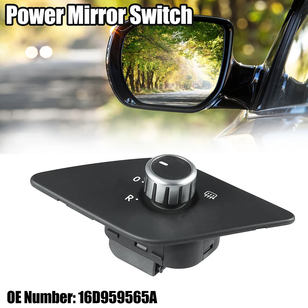 Interruptor regulador de espejo eléctrico para coche, botón de Control para Volkswagen Jetta MK6 Vento 2011 2012 2013 2014 16D959565
