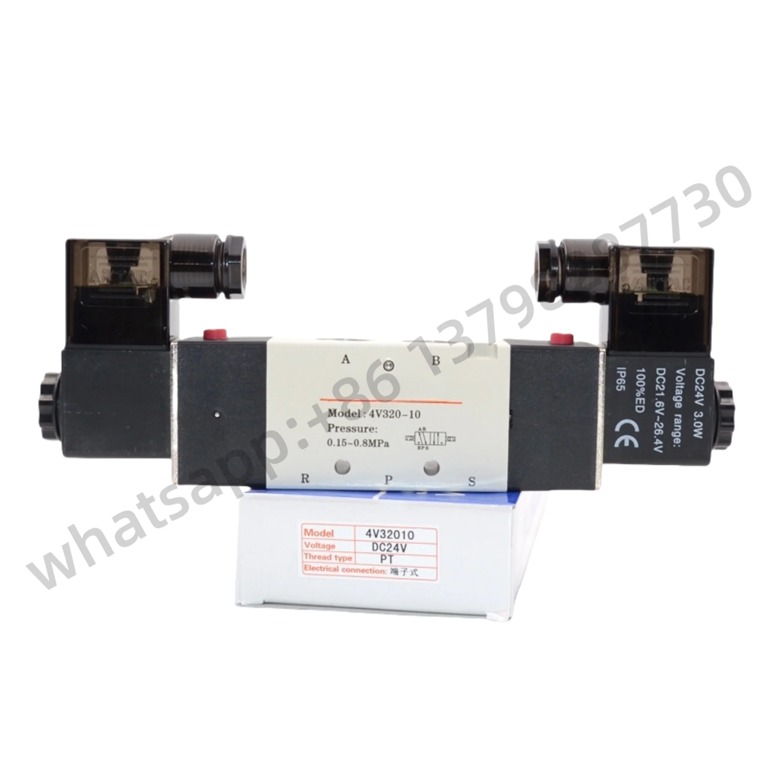 New Original  Solenoid Valve 4V320-10 DC24V 4V320-10 AC220V