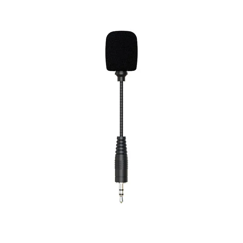 Mini microphone for recording live karaoke, small microphone for mobile phone, computer, plug in, portable