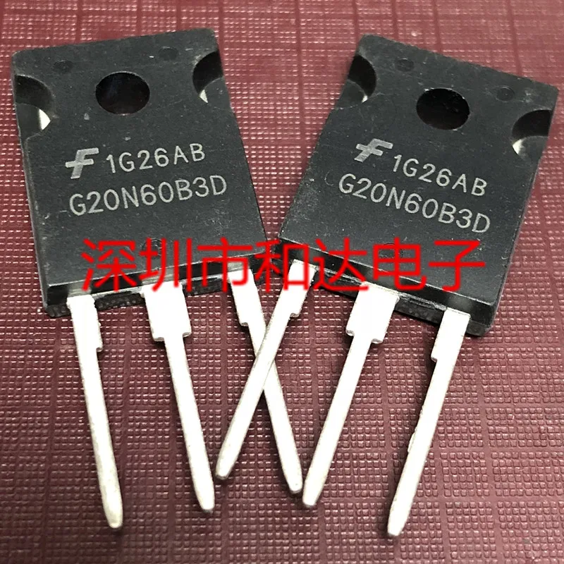 10PCS/Lot G20N60B3D HGTG20N60B3D  TO-247  Imported Original New And In Stock 100%Test