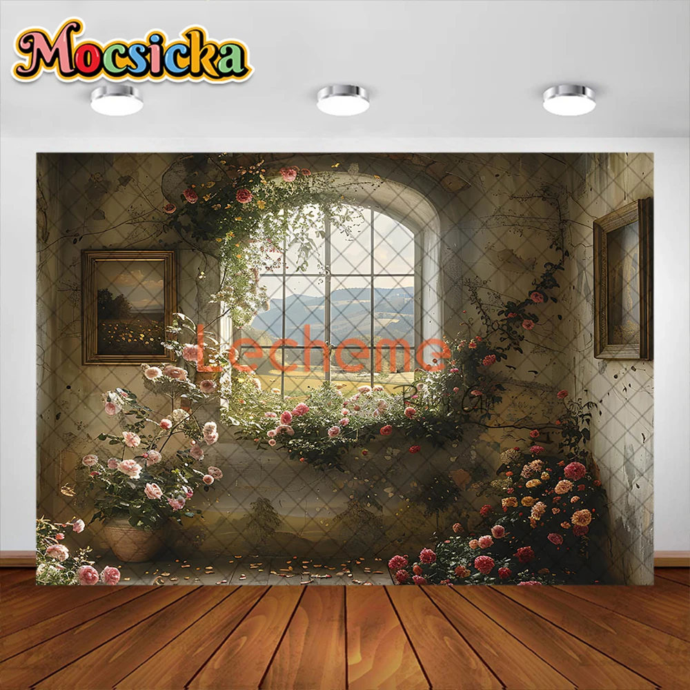 مجردة الأزهار الفن التصوير خلفية الرجعية جدار ورود للزينة رجل أنثى الكبار صور خلفية استوديو الدعائم راية