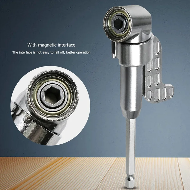 【Preis-Drop!】Bohrer-Schraubendreher-Bithalter, 105-Grad-Winkel, Ersatz für Batch-Kopf, Eckgerät, Handwerkzeuge, Teile, Schraubendreher-Bit