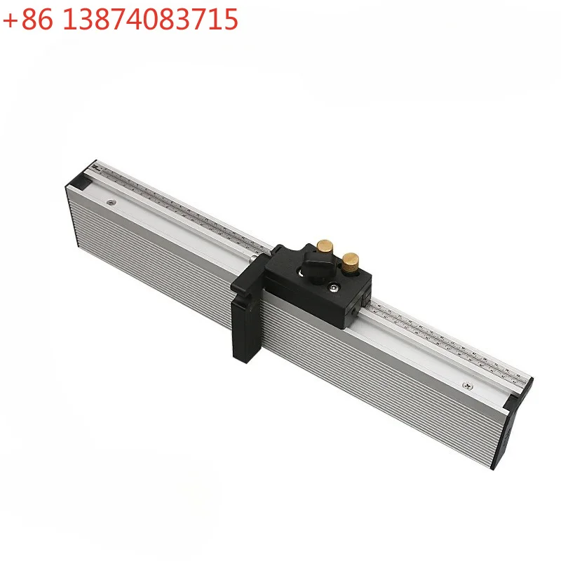 Miter Gauge Aluminium Fence 450mm/600mm/800mm with Flip Stop