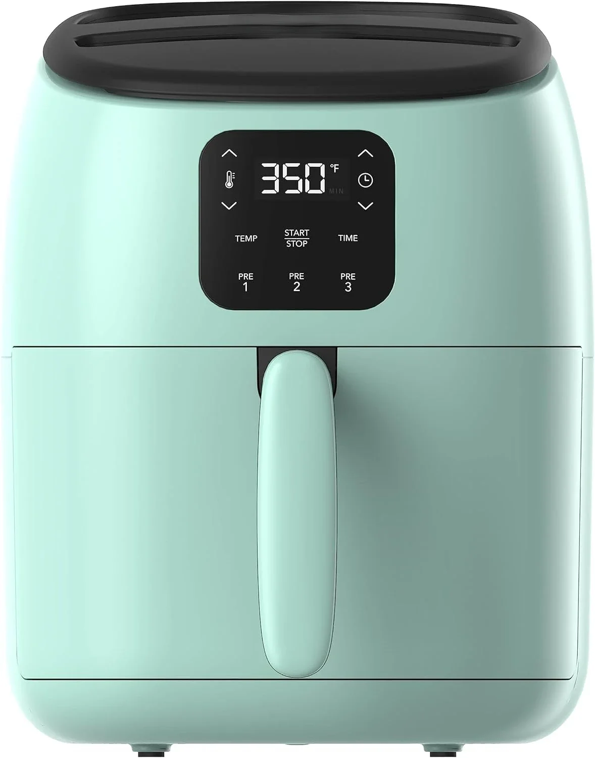 

Compact Cream Tasti-Crisp Ceramic Air Fryer Oven - 2.6 Qt. - Nonstick Surface - Healthier Food in Minutes - Cooking with Ease an