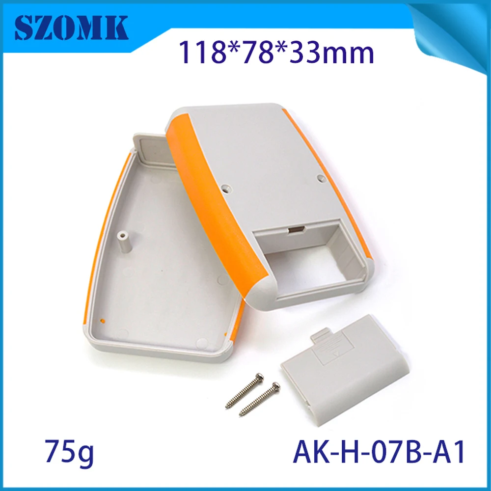 9V Battery Case Handheld Enclosure Plastic Portable Housing 118*78*33mm Project Box Solar Controller Shell Instrument Box