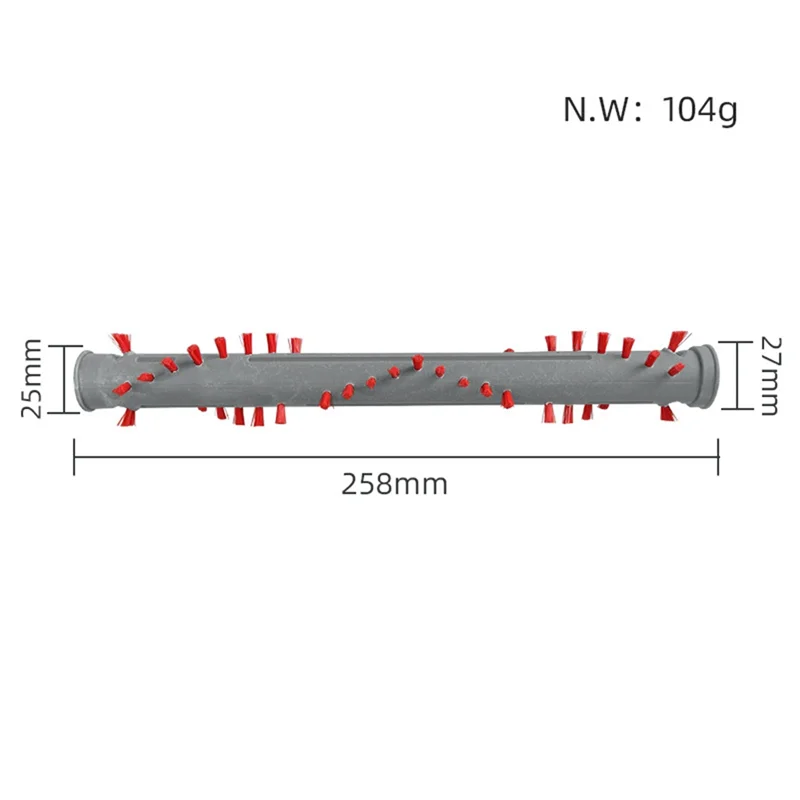 L65A 2-упак. 91739002   Кисть для Dyson DC24, 91739002 , 91384402 , 91739004   Вакуумная роликовая щетка для щетки