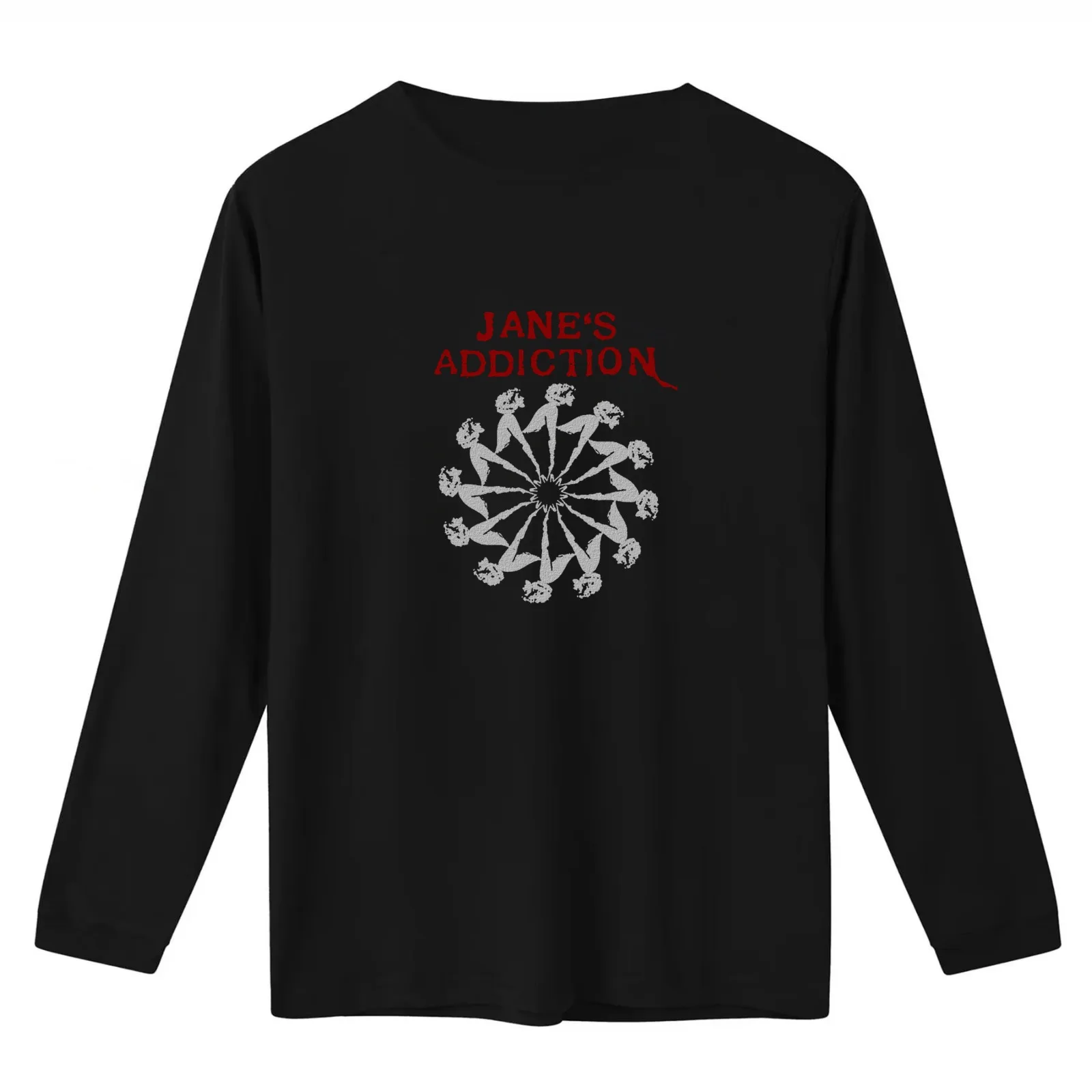 Jane's Addiction Logo T-Shirt Summer Casual Cotton Tee Oversized Streetwear Tops Vintage Graphic Print Unisex Men Women