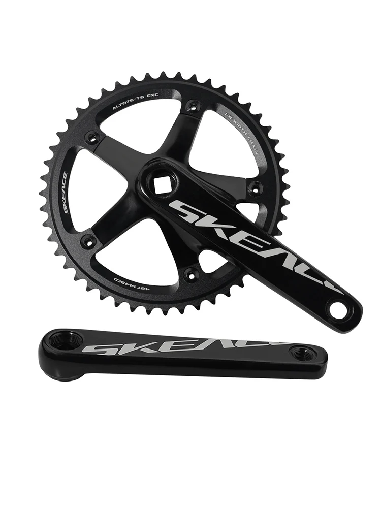 AliExpress SKEACE BMX Crankset 48T Aluminum Alloy Fixed Gear Crank 144BCD Single Speed Fix Gear 165mm Bike Bicyle Chainwheel BMX Crank