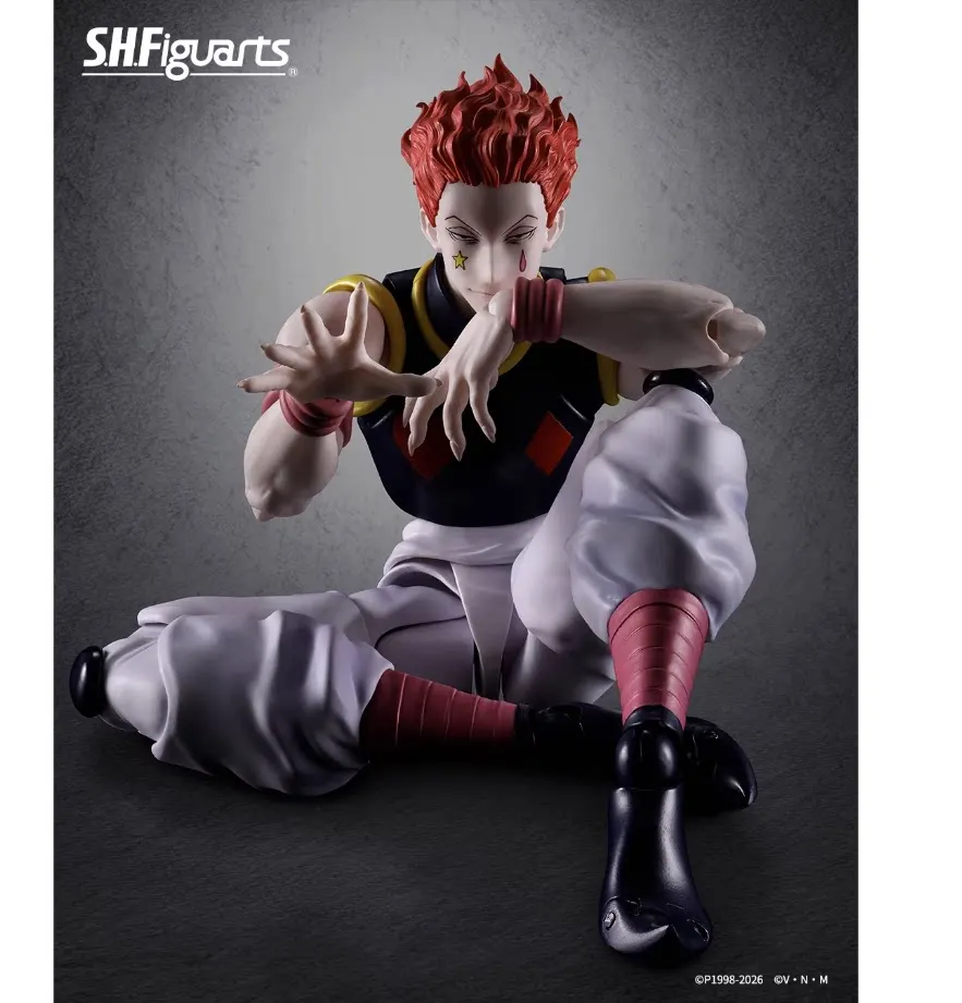 2026 in Stock Bandai SH Figuarts SHF Hunter x Hunter Hisoka Morow HYSKOA Movable Action Figure Collectible Anime Model Toy Gift