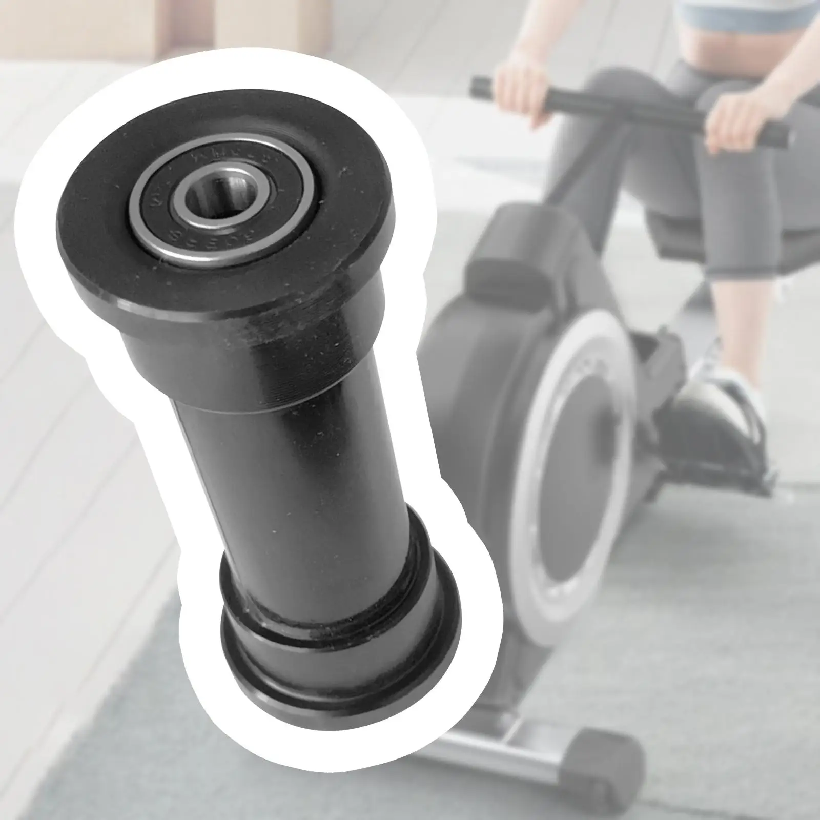 آلة التجديف تحمل محامل العجلات تدريبات البكرة في الأماكن المغلقة سهلة التركيب متعددة الاستخدامات معدات التمرين ملحقات أجزاء الصالة الرياضية #1