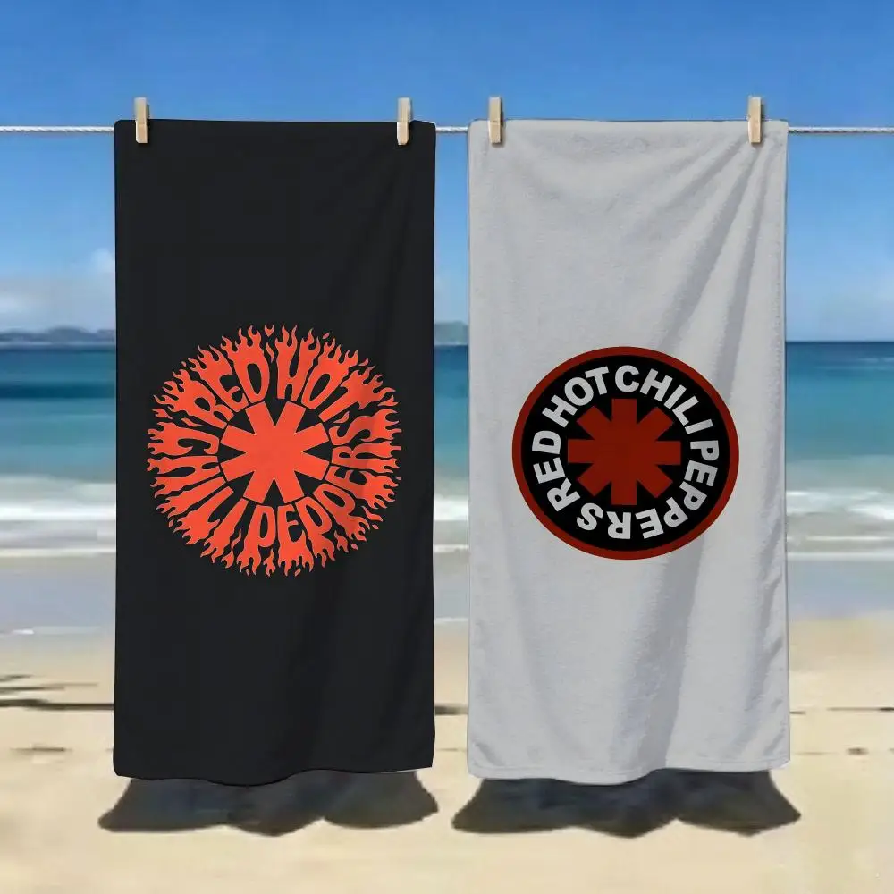 Rock Bands LOGO RedS HotS Chili Peppers Towel Ultra-Fine Fiber Quick Drying Absorbent Bath Towel, Outdoor Swimming Sports Towel