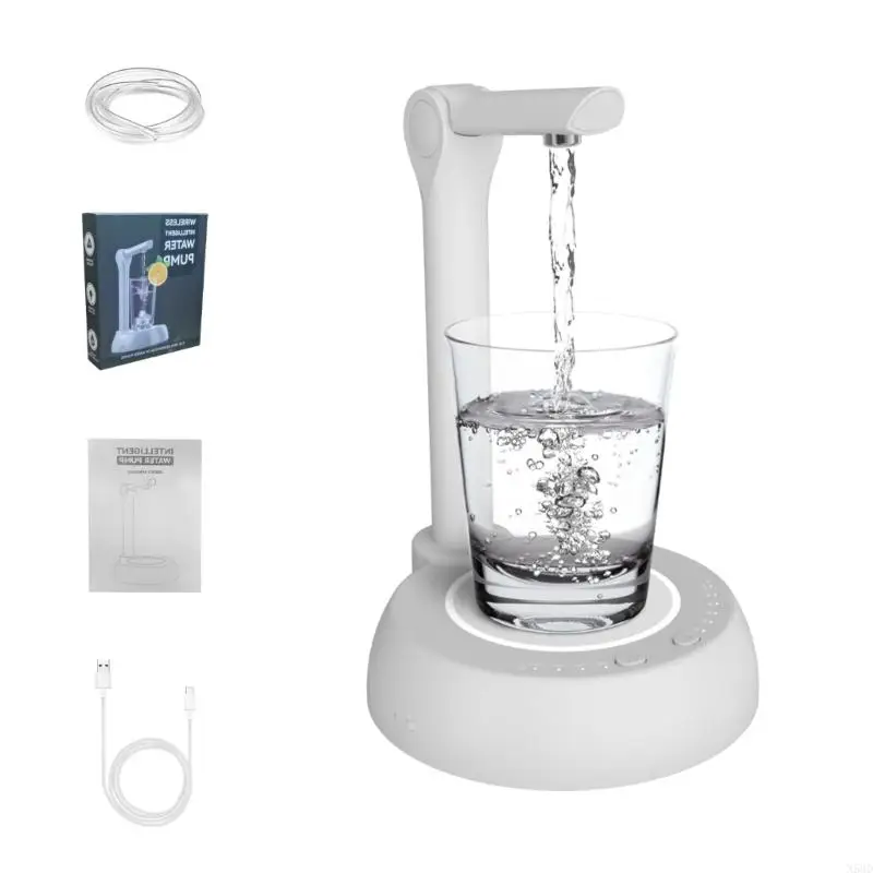 Máy bơm nước nhanh N58D cho chai 1-5 gallon có pin dung lượng lớn