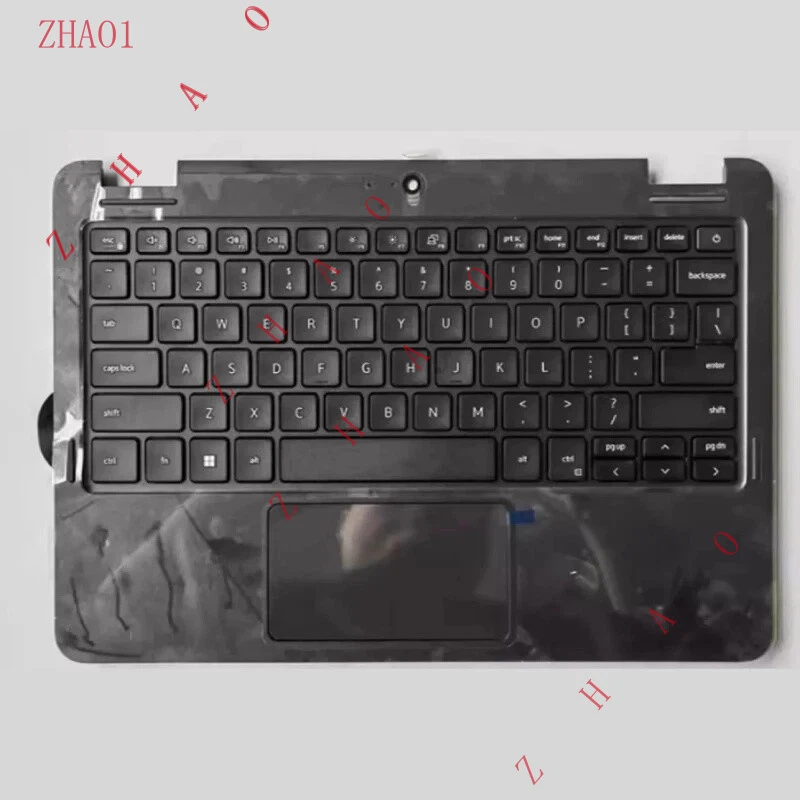 

Z New 0F0C19 For Dell Latitude 3140 E3140 Palmrest Upper Case Touchpad Keyboard